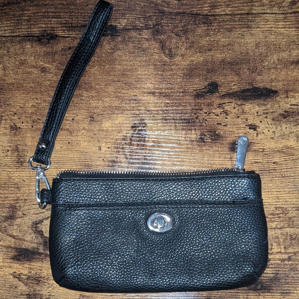 Charming Charlie Leather Wristlet NWOT